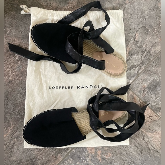Loeffler Randall Shoes - Loeffler Randall Suede Espadrille flats